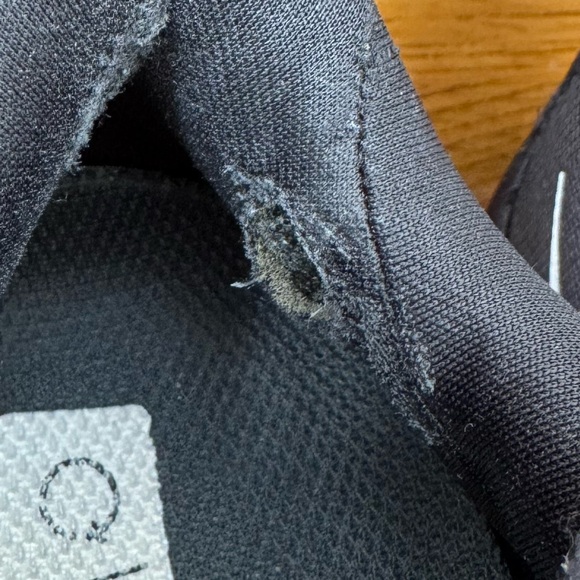 Hoka Black and White Athletic Shoes - Picture 7 of 7